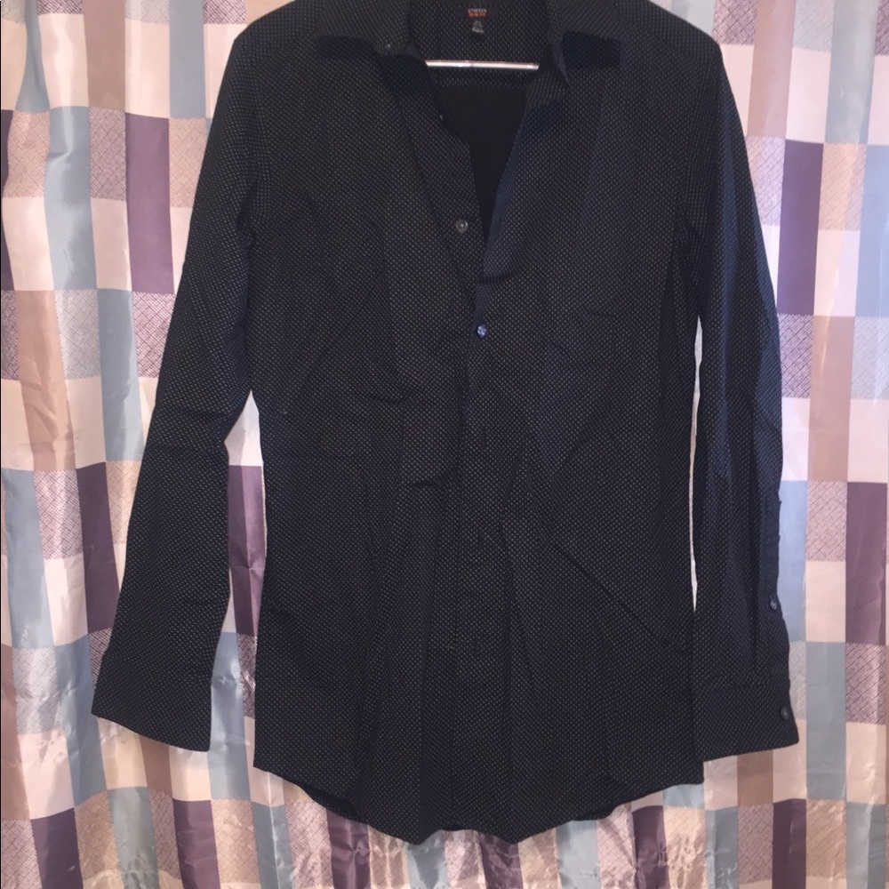 Black button up